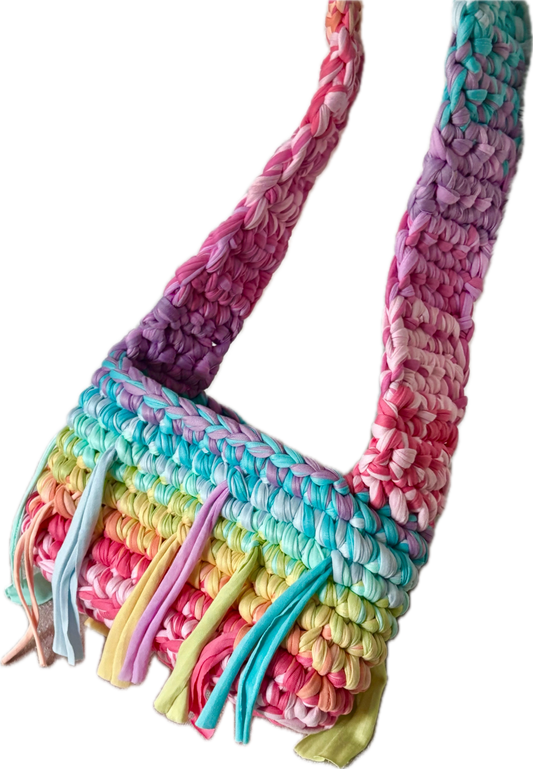 crossbody — tropical (shaggy)